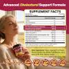 NATISLAND Red Yeast Rice with CoQ10 Gummies, Red Yeast Rice Supplement with Citrus Bergamot & Plant Sterols, Sugar Free, Vegan, Strawberry Flavor, 60 Count view 2