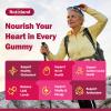 NATISLAND Red Yeast Rice with CoQ10 Gummies, Red Yeast Rice Supplement with Citrus Bergamot & Plant Sterols, Sugar Free, Vegan, Strawberry Flavor, 60 Count view 3