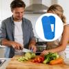 150pcs Blue Metal Detectable Waterproof Adhesive Bandages, High-Visibility & Latex-Free Food Service Bandages Flexible & Breathable Wound Protection Patches view 4