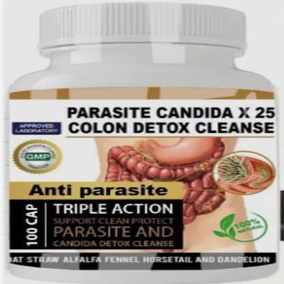 Parasite Cleanse Detox Liver Colon Yeast Killer All Natural Detox Candida