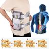 AFBEHL Back Stretcher for Lumbar Traction, Lumbar Care Spine Decompression Device, Visualization of Tow Travel, 1cm Gear Dial, Self-Locking Anti-Slip Screw Rod, Traction Stroke 110mm for Home Use view 4