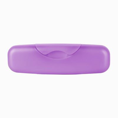 RADIUS Large Tampon Travel Case - Seamless Protective Storage Container, Durable Makeup and Medicine Purse Organizer with Secure Snap Lock (1.25 x 2 x 7.25 IN) - Pack of 1, Case
