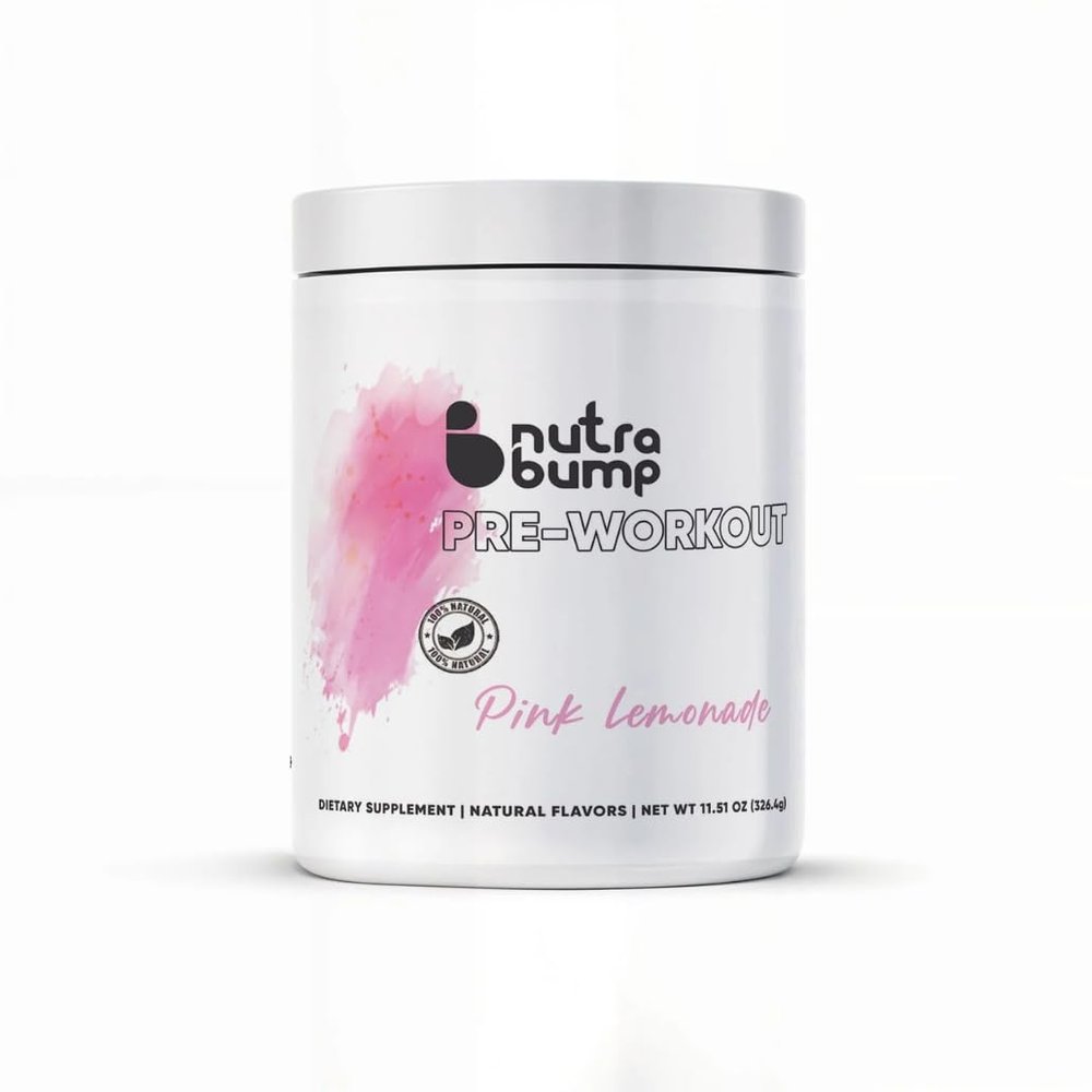 NutraBump Pregnancy & Nursing Pre-Workout Powder, Pink Lemonade