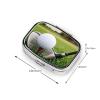Pill Case for Purse, Travel Pill Organizer Sports Golf Small Pill Box 2 Compartment view 2
