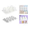 Elegant Flower Silicone for Mousses Cake Decorations Artistic Baking and Special Event Treats Tulips Mousses Cake view 2