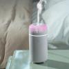 100ml Portable Essential Oil Diffuser, Mini Cool Mist Humidifier, Small Aromatherapy Diffuser with 7 - Color LED Light for Car, Office, Bedroom, Travel view 2