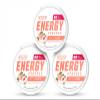 Grinds Energy Pouches | White Peach Flavor | 3 Cans | 80mg Natural Caffeine Per Pouch | Sugar-Free & Zero Calories | With B-Vitamins | 18 Pouches Per Can view 1