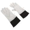 SHINYPASING Wire Scrub Dishwashing Gloves, Waterproof Sturdy Silver Fiber Dish Gloves with Five Fingers, Multipurpose Kitchen Cleaning and Home Use, 1 Pair view 1
