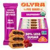 Olyra Raspberry Fig Bars, Organic Snacks, Healthy Snacks for Adults and Kids, Low Sugar, Vegan, Office Breakfast Bars, USDA Certified Organic, Non GMO (Pack of 12) view 1