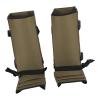 Hulex Supplies Snake Gaiters, Snake Proof Leg Cover, Lightweight Breathable Polyester Fiber Anti Bite Gaiters for Hiking Camping Mountaineering with Secure Fit Protection (OD Green) view 2