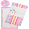 iscream Fold and Send Girls Stationery Cards with Seals - Palm Paradise view 1