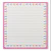 iscream Fold and Send Girls Stationery Cards with Seals - Palm Paradise view 3