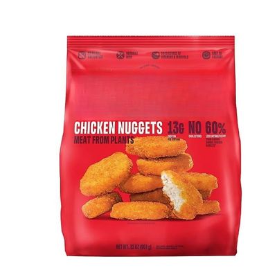 Chicken Nuggets Made From Plants are easy to make and have the delicious savory taste of a family favorite, with a golden brown crispy breading on the outside and a tender bite on the inside. They are packed with 13g of protein per 95g serving, have