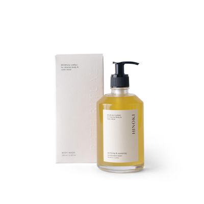Cedar and Myrrh Hinoki Sacred Body Wash Purifying & Centering Natural Shower Gel