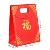 LOLIPPYY Chinese Red New Year Bags 10pcs Small 12x6x16cm Paper Present Bags with Handles Festive Spring Festival Souvenir Wrapping Pouches view 2