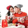 LOLIPPYY Chinese Red New Year Bags 10pcs Small 12x6x16cm Paper Present Bags with Handles Festive Spring Festival Souvenir Wrapping Pouches view 4