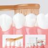 Geavonyg 2pcs Care Training Toothbrush Food Grade Silicone Tongue Brush for 0-18 Months Infant Brush Toothbrush with Cover view 4