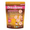 Drizzilicious Frosted Strawberry Bites, Mini Rice Cakes, with Chia Quinoa & Flax, 90 Calories, Family Size, 8 oz 1 Bag view 1