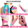 52CT Precut Kinesiology Tape Strips-Latex-Free Kinetic Tape for Pain Relief view 3