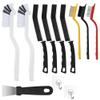 12 Pcs Crevice Cleaning Brush Set - Durable Hard Bristle Brushes for Household Use in Bathroom, Kitchen, and More view 1