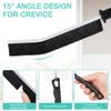 12 Pcs Crevice Cleaning Brush Set - Durable Hard Bristle Brushes for Household Use in Bathroom, Kitchen, and More view 2