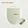 Retainer Case with Vent Holes Pull-Out Invisible Mouth Guard Holder Portable Denture Organizer Travel False Teeth Container for Braces Night Guards (Green) view 4