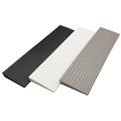 0.4~1" Rise Threshold Ramps for Doorways, PVC Ramps, Self-Adhesive Door Ramp, Trimable Transition Strip, Suitable for Thresholds(Gray,100x5x1cm)