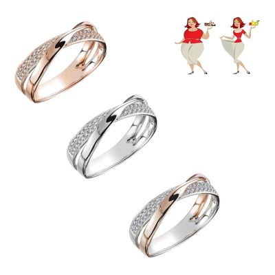 11 = 21 mm / 0.84 inch,3 Pieces Slimming Ring, Cortisol Balance, Stress Relief Better Sleep Aid