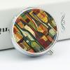 Wine Bottle Art Pill Organizer Portable Pill Box Round Pill Case Exquisite Waterproof Travel Medicine Organizer Fashion Metal Pill Container for Vitamins Medicine Box view 4