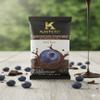 10 Snack Packs of Blueberries coated with chocolate and Reishi (Ganoderma Lucidum) view 1
