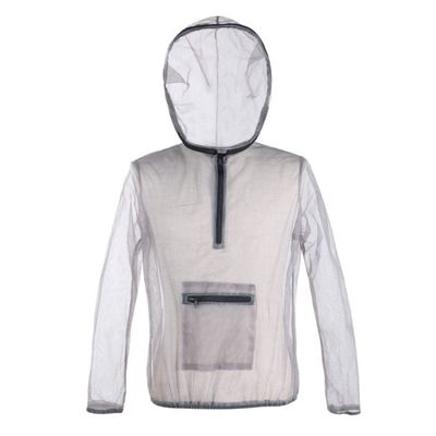 Xoeryoy Mosquito Suit with Hooded Midge Net Summer Mesh Insect Protection Clothing Breathable Bug-Proof Lightweight Mosquito Protection for Fishing Camping Outdoor XL