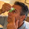 Eye Drop Dispenser Tool, Accurate Eyedrop Guide, Reusable Assistance Device with Simple Handling, Family Medical Accessory with Portable Style, Men Women Senior Teens Care for Eyes view 3