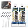 2 oz Dishwasher Rack Repair Coating, Grey Dishwasher Rack Repair Kit, Strong Adhesion Flexibility High Temperature and High Pressure Resistance Extend Service Life view 1
