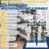 2 oz Dishwasher Rack Repair Coating, Grey Dishwasher Rack Repair Kit, Strong Adhesion Flexibility High Temperature and High Pressure Resistance Extend Service Life view 2