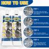 2 oz Dishwasher Rack Repair Coating, Grey Dishwasher Rack Repair Kit, Strong Adhesion Flexibility High Temperature and High Pressure Resistance Extend Service Life view 4