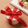 100 Yards Liston Rojo 1.57inch Ribbon for Flower Bouquet Liston Rojo para Flores Eternas Valentines Ribbon for Crafts Flower Bouquet Accessories Big Red Bow Christmas Silk Hair Ribbons view 3