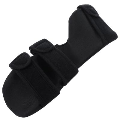 TOKIDNY Wrist Splint Finger Wrist Immobilizer Hand Brace Support Resting Hand Splint for Stroke Stabilization Black Size L