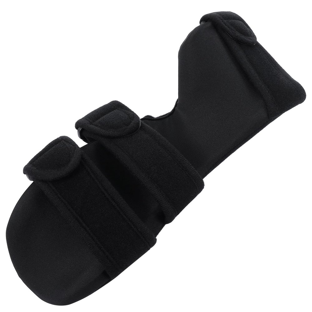 TOKIDNY Wrist Splint Finger Wrist Immobilizer Hand Brace Support Resting Hand Splint for Stroke Stabilization Black Size L