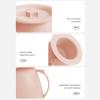 1.5L Portable Urinary Potty with Lid and Handle, Multifunctional Unisex Chamber Pot, CampingPlastic Urinal Accessory, Small Pratical Home Basin, for Adult Elderly Patient Tent Bathroom Male view 3