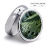 Grassland Snail Pill Box Round Small Pill Case Compact Travel Pills Container Daily Mini Pills Organizer Portable Mini Medicine Storage for Storing Vitamins Supplements view 2