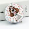 Funny Dog Pill Box Round Small Pill Case Compact Travel Pills Container Daily Mini Pills Organizer Portable Mini Medicine Storage for Storing Vitamins Supplements view 4
