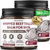 RICHGRAND Beef Tallow for Skin 2 Pack - Whipped Tallow and Honey Balm - Grass Fed Beef Tallow for Face, Daily Moisturizer & Body Butter - Natural Non Comedogenic Skincare (8.6 oz) view 1