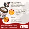 RICHGRAND Beef Tallow for Skin 2 Pack - Whipped Tallow and Honey Balm - Grass Fed Beef Tallow for Face, Daily Moisturizer & Body Butter - Natural Non Comedogenic Skincare (8.6 oz) view 2