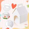 Adopt A Puppy Party Favors, 12pcs DIY White House Gift Box To Paint, Pet Adoption Party Supplies view 2