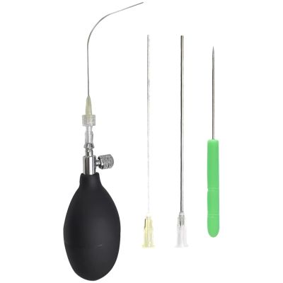 Machify 4 Pcs Ukrainain Egg Decorating Kit with Egg Blower Tool and Needles for Easy Crafting