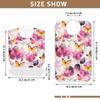 FULUHUAPIN Floral Butterfly Adult Bibs with Crumb Catcher for Women Men Reusable Waterproof Feeding Bib,Washable Eating Bib Clothing Protector 20324060 view 3