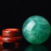 UNYQBFKM Mint to Emerald Green Crystal Ball Natural Gemstone Sphere for Heart Chakra Balance, Emotional Healing, Stress Relief, Growth, Meditation & Positive Energy Feng Shui Decor,150MM view 3