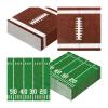 100PCS Large Football Celebration Napkins with Two Different Sports Designs Great for Birthday Decorations Football Fan Party Accessories view 1