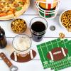 100PCS Large Football Celebration Napkins with Two Different Sports Designs Great for Birthday Decorations Football Fan Party Accessories view 3