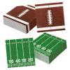 100PCS Large Football Celebration Napkins with Two Different Sports Designs Great for Birthday Decorations Football Fan Party Accessories view 4